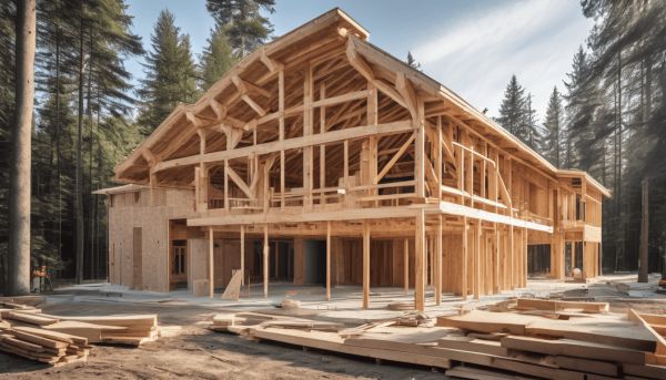 Les étapes clés pour construire un chalet en bois solide et durable