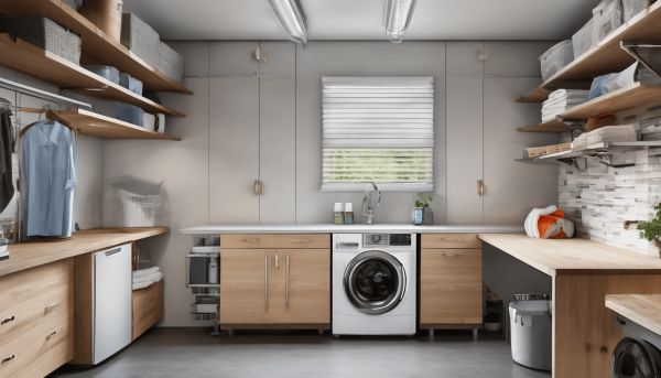 Transformer son garage avec buanderie pour un espace fonctionnel