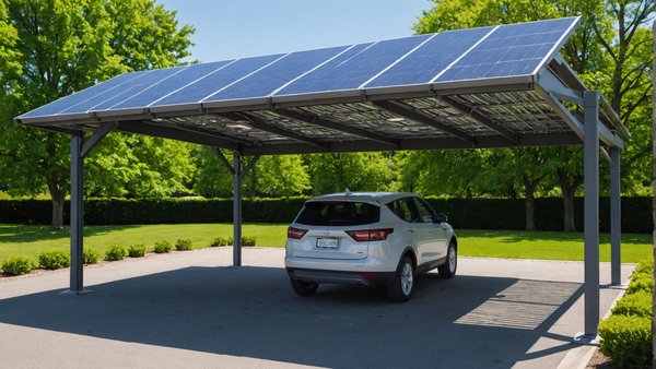 Carport solaire : découvrez les étapes de pose