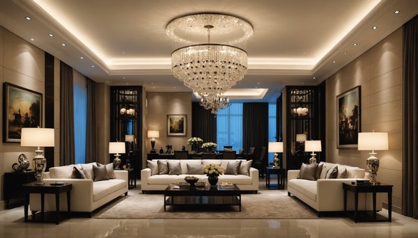 Luminaires haut de gamme : illuminez votre espace avec style.